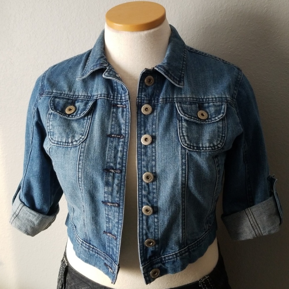 Crop Denim jacket